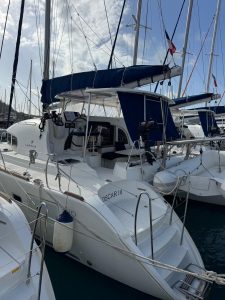 exterior, Lagoon 380, catamaran for sale