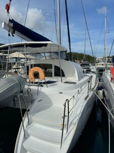 exterior, Lagoon 380, catamaran for sale