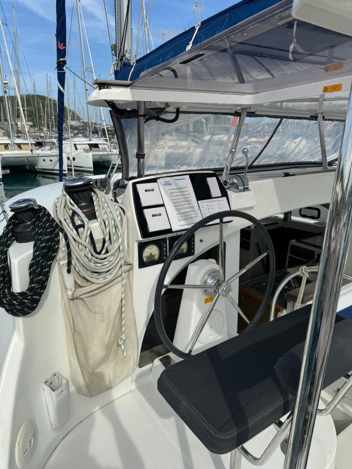 cockpit, Lagoon 450, catamaran for sale