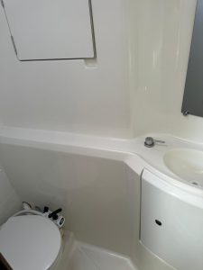 bath, Lagoon 380, catamaran for sale