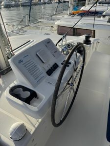 helm, Lagoon 50, catamaran for sale