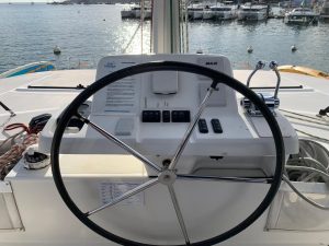 helm, Lagoon 50, catamaran for sale