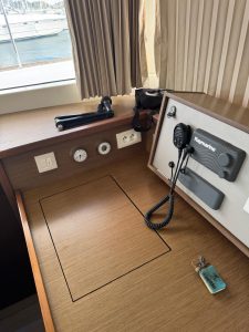 navigation station, Lagoon 50, catamaran for sale