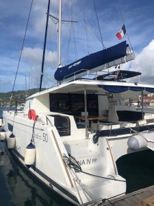 cockpit, FP 50 Saba, catamaran for sale