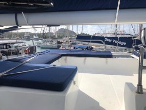 deck, FP 50 Saba, catamaran for sale