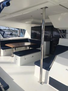 cockpit, FP 50 Saba, catamaran for sale