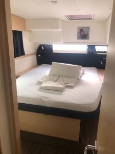 bed, FP 50 Saba, catamaran for sale