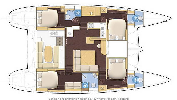 Lagoon 500, catamaran for sale