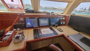 navigation station, Sunreef 82 DD, catamaran for sale