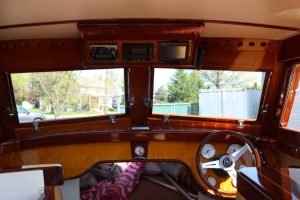 navigation station, Cherubini, trawler for sale