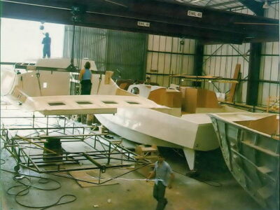 Catamaran Construction – Hulls, Laminates, and Composites