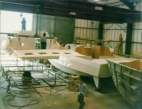 Catalac Catamaran Builder Photos