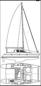 Lagoon 37 TPI layout drawing 3