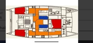 Prout 37 Snowgoose Elite layout drawing 6