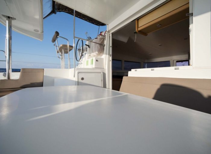 cockpit, Lagoon 400, catamaran for sale