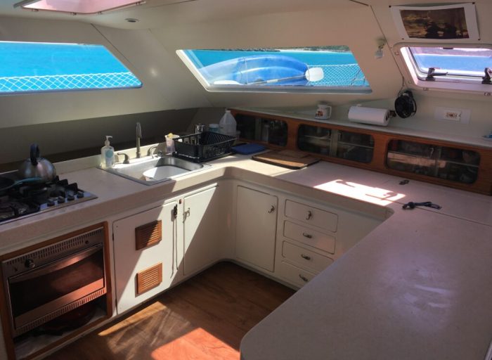 interior, Voyage 47 Mayotte, catamaran for sale