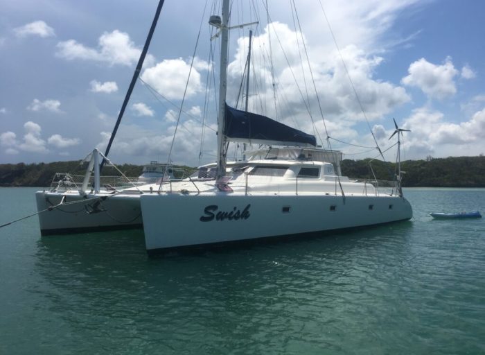 exterior, Voyage 47 Mayotte, catamaran for sale