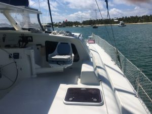 deck, Voyage 47 Mayotte, catamaran for sale