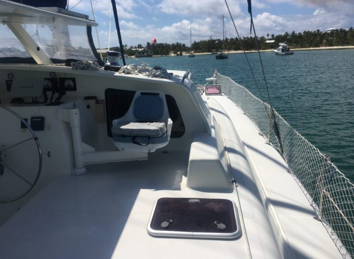 deck, Voyage 47 Mayotte, catamaran for sale