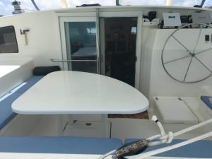helm, Voyage 47 Mayotte, catamaran for sale
