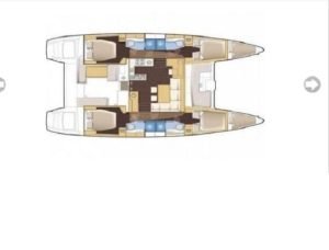 Lagoon 400 layout drawing 6