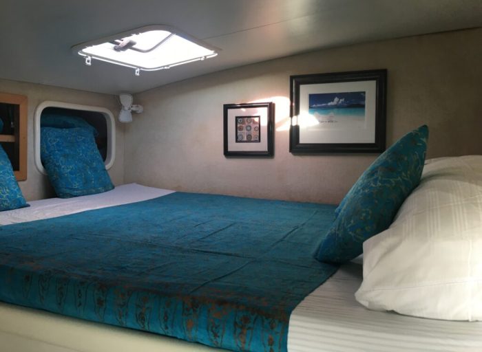 bed, Voyage 47 Mayotte, catamaran for sale