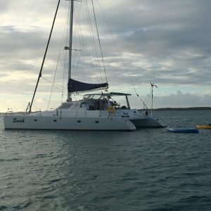 exterior, Voyage 47 Mayotte, catamaran for sale
