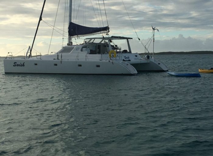 exterior, Voyage 47 Mayotte, catamaran for sale