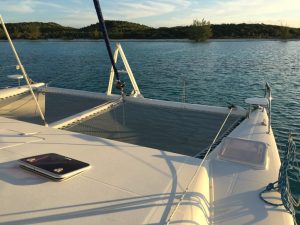 deck, Voyage 47 Mayotte, catamaran for sale