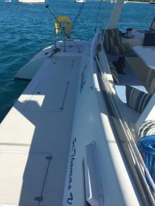 deck, Voyage 47 Mayotte, catamaran for sale