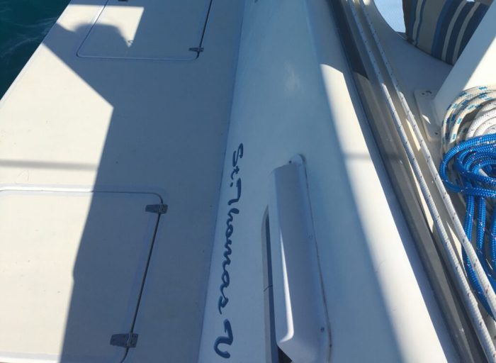 deck, Voyage 47 Mayotte, catamaran for sale