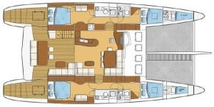 Sunreef 62 layout drawing 3