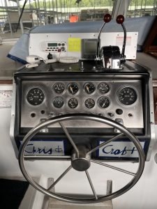 helm, Chris-Craft 35 Catalina, trawler for sale