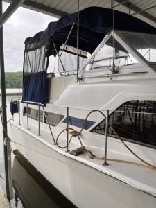 exterior, Chris-Craft 35 Catalina, trawler for sale