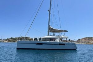 exterior, Lagoon 52F, catamaran for sale
