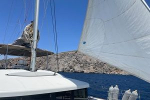 underway, Lagoon 52F, catamaran for sale