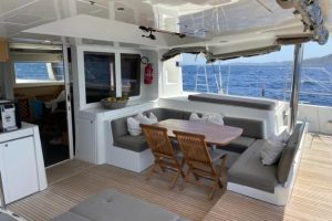 cockpit, Lagoon 52F, catamaran for sale