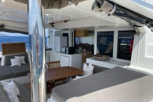cockpit, Lagoon 52F, catamaran for sale