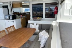 cockpit, Lagoon 52F, catamaran for sale