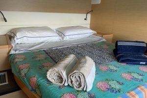 bed, Lagoon 52F, catamaran for sale