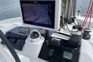 helm, Lagoon 52F, catamaran for sale