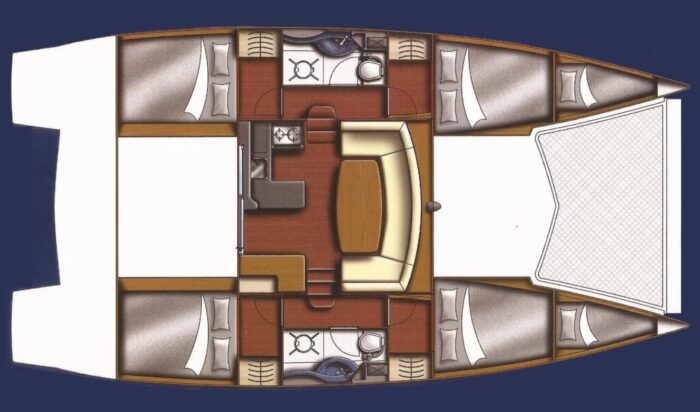 Leopard 38, catamaran for sale