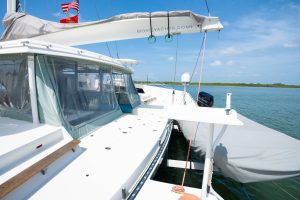 exterior, Moxie 61, catamaran for sale