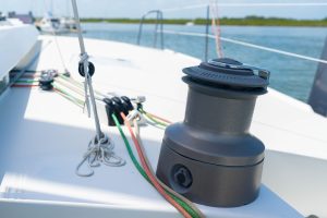 deck, Moxie 61, catamaran for sale