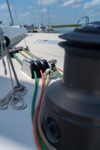 deck, Moxie 61, catamaran for sale