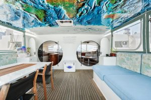 cockpit, Moxie 61, catamaran for sale