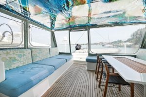 cockpit, Moxie 61, catamaran for sale