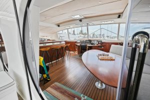 salon, Moxie 61, catamaran for sale