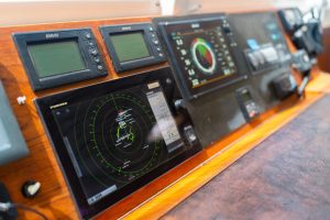 navigation station, Moxie 61, catamaran for sale