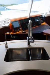 navigation station, Moxie 61, catamaran for sale